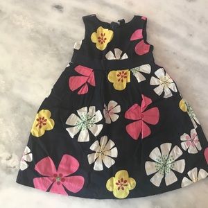 Gap floral lines dress